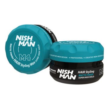 Nishman Hair Styling Matte Finish Super High Hold Wax M4 100ml