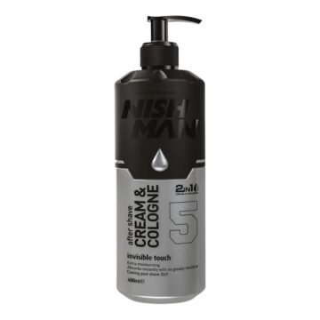 Nishman After Shave Cream & Cologne 5 Invisible 400ml