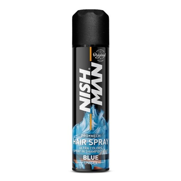 NISH MAN MECH SPRAY - BLUE 150ML