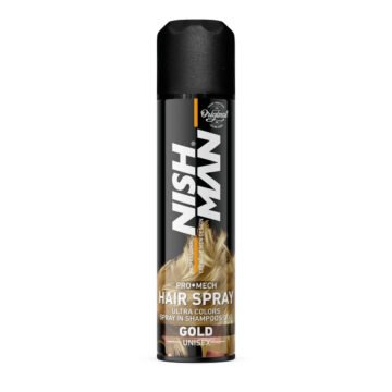 NISHMAN MECH SPRAY - GOLD 150ML