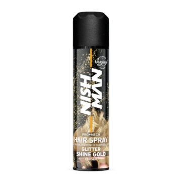 Nishman Glitter Hair Spray - Gold 150ml