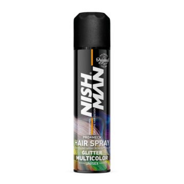 Nishman Glitter Hair Spray - Multicolor 150ml