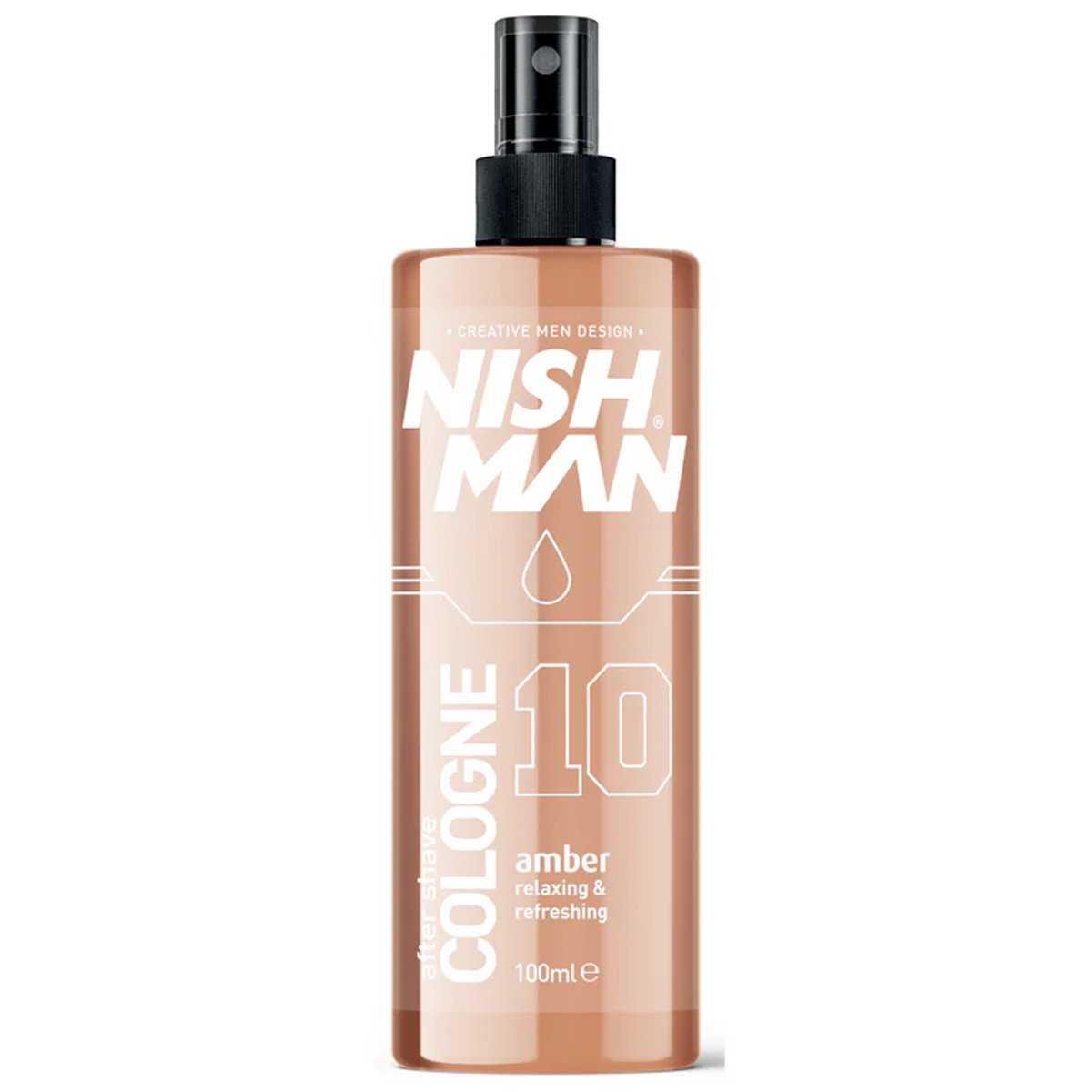 Nishman Aftershave Cologne 10 AMBER 100ml