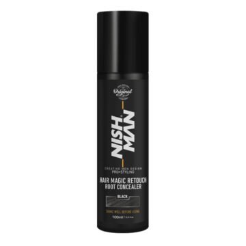 Nishman Hair Magic Retouch Root Concealer Black 100ml