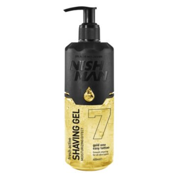 Nishman Fresh Active Shaving Gel Gold One Easy Tattoo 7 400ml