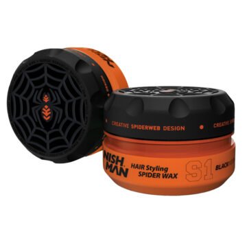 Nishman Hair Styling Spider Wax S1 Black Widow 100ml