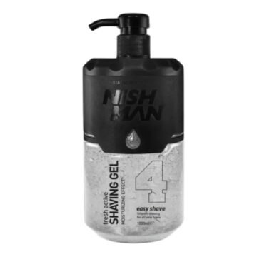 Nishman Fresh Active Shaving Gel Easy Shave Clear 4 1000ml