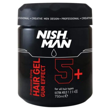 NISHMAN HAIR STYLING GEL GUM EFFECT 5+ 750ML