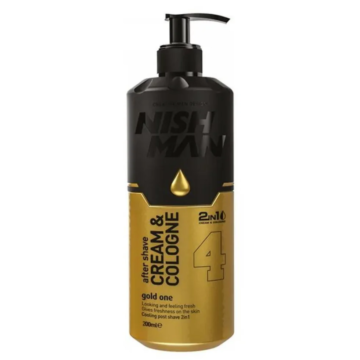 Nishman After Shave Cream & Cologne 4 GOLD One 200ml
