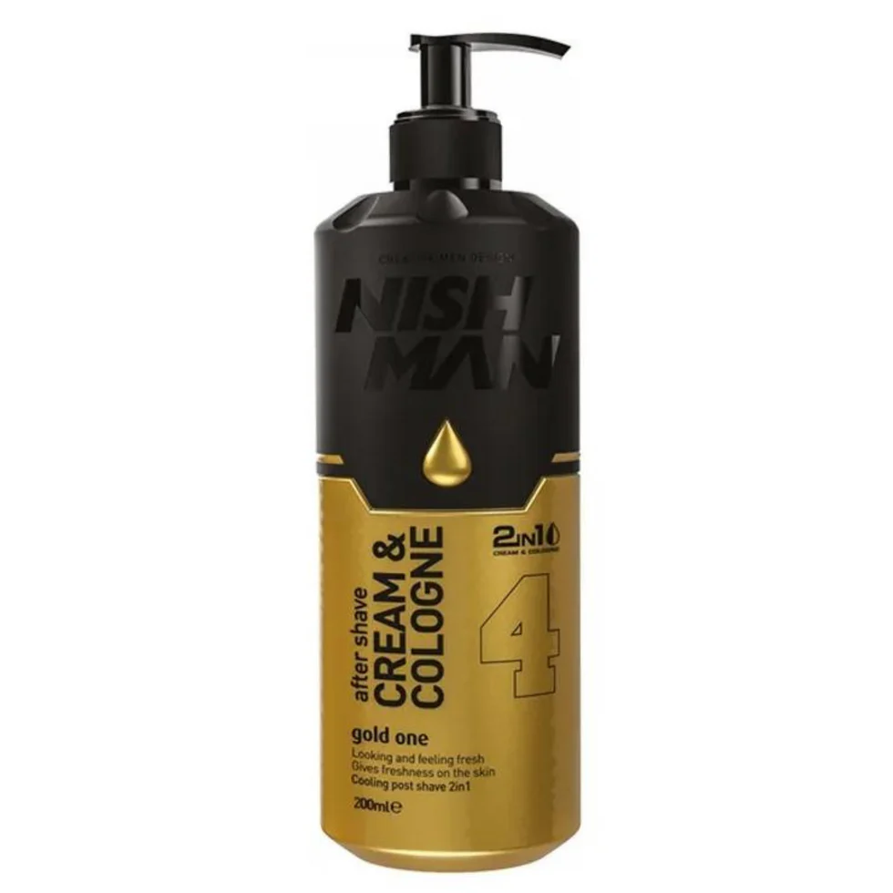 Nishman After Shave Cream & Cologne 4 GOLD One 200ml